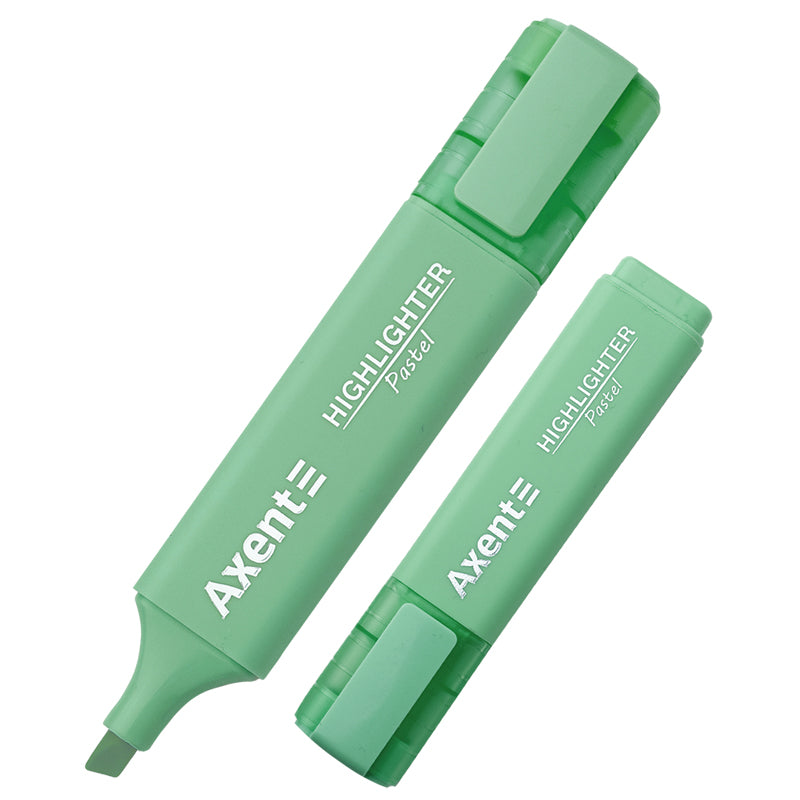 Marker Axent Highlighter 2537-18-A, 1-5 mm, pastel mint