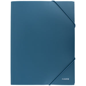 Folder with elastic bands Axent Earth colors 1504-12-A, А4, blue
