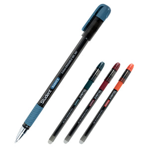 Gel pen "write-erase" Axent Student AG1071-01-A, 0.5 mm, black