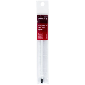 Gel refill "write-erase" Axent AGR1096-01-A, 0.5 mm, 129 mm, black