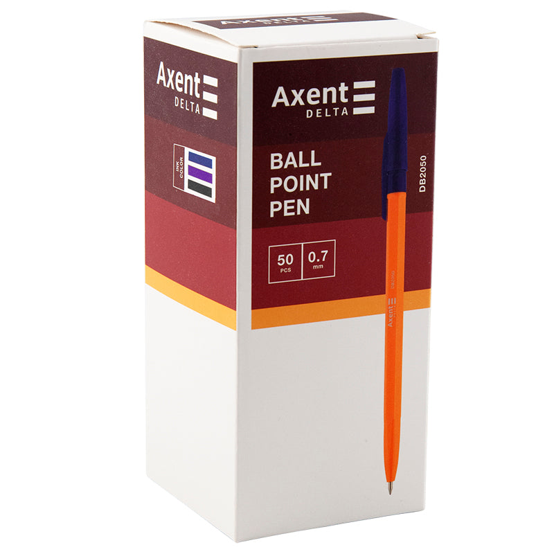 Ballpoint pen Axent Delta DB2050-11, 0.7 mm, purple