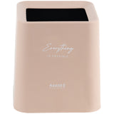Desktop waste bin Axent 2132-42-A, squared, peach