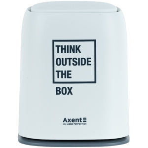 Desktop waste bin Axent 2133-21-A, rectangular, white