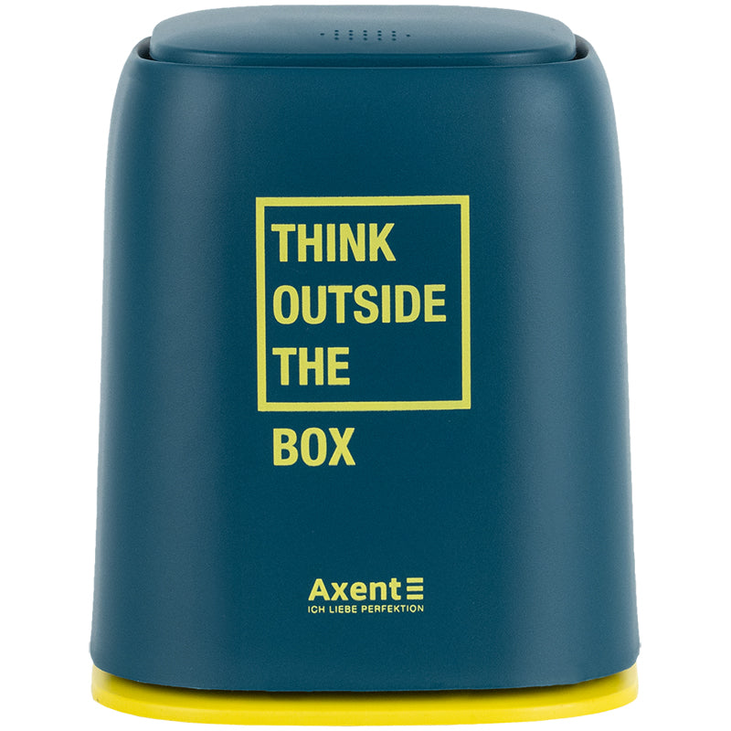 Desktop waste bin Axent 2133-47-A, rectangular, blue indigo