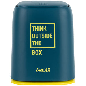 Desktop waste bin Axent 2133-47-A, rectangular, blue indigo