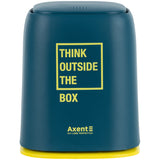 Desktop waste bin Axent 2133-47-A, rectangular, blue indigo