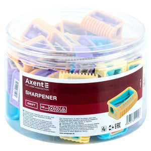 Pencil sharpener Axent Swift 1165-A, assorted colors