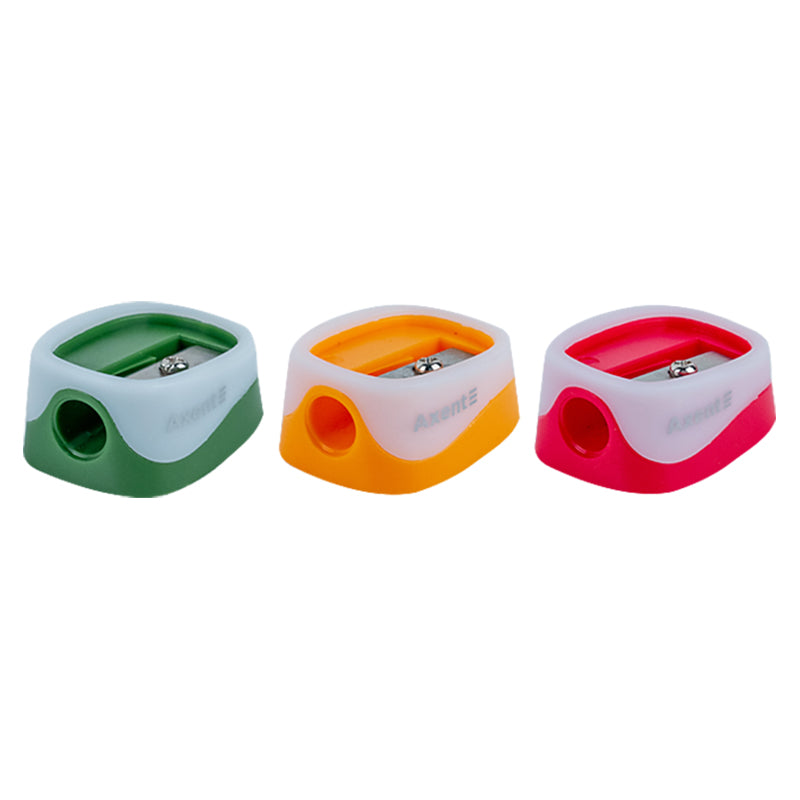 Pencil sharpener Axent Wave 1166-A, assorted colors