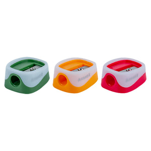 Pencil sharpener Axent Wave 1166-A, assorted colors
