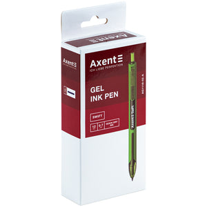 Gel pen retractable Axent Swift AG1119-02-A, 0.7mm, blue