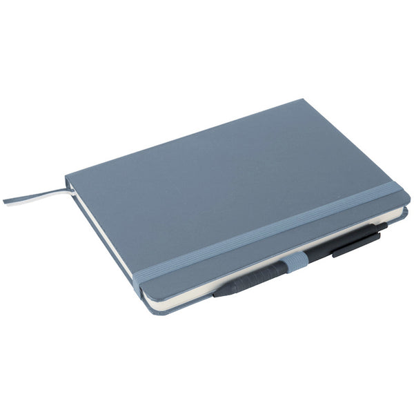 Notebook Axent Partner 8201-62-A, 125x195 mm, 96 sheets, squared, grey