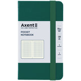 Notebook Axent Partner 8301-61-A, 95x140 mm, 96 sheets, squared, forest