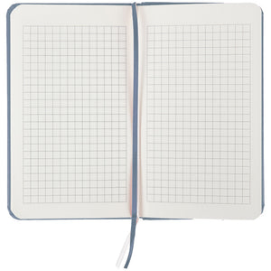 Notebook Axent Partner 8301-62-A, 95x140 mm, 96 sheets, squared, grey