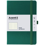Notebook Axent Partner Prime 8305-61-A, 145x210 mm, 96 sheets, squared, forest