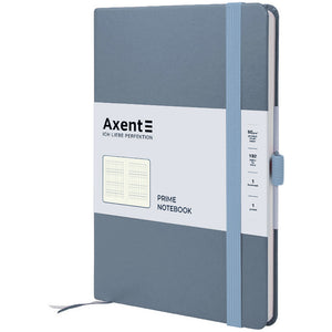 Notebook Axent Partner Prime 8305-62-A, 145x210 mm, 96 sheets, squared, grey