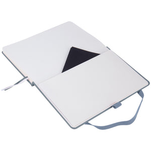 Notebook Axent Partner Prime 8305-62-A, 145x210 mm, 96 sheets, squared, grey