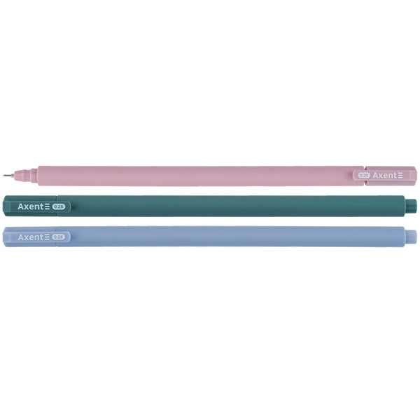 Gel pen Axent Ultraline AG1120-02-A, 0.28 mm, blue