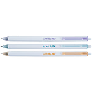 Gel pen retractable Axent Fineline AG1121-02-A, 0.38 mm, blue
