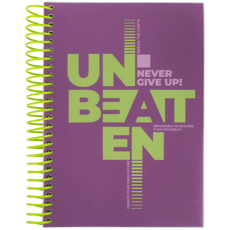 Notebook with dividers Axent 8405-09-A, А5, 120 sheets, squared, purple