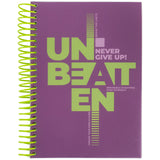 Notebook with dividers Axent 8405-09-A, А5, 120 sheets, squared, purple