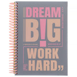 Notebook with dividers Axent 8405-10-A, А5, 120 sheets, squared, grey