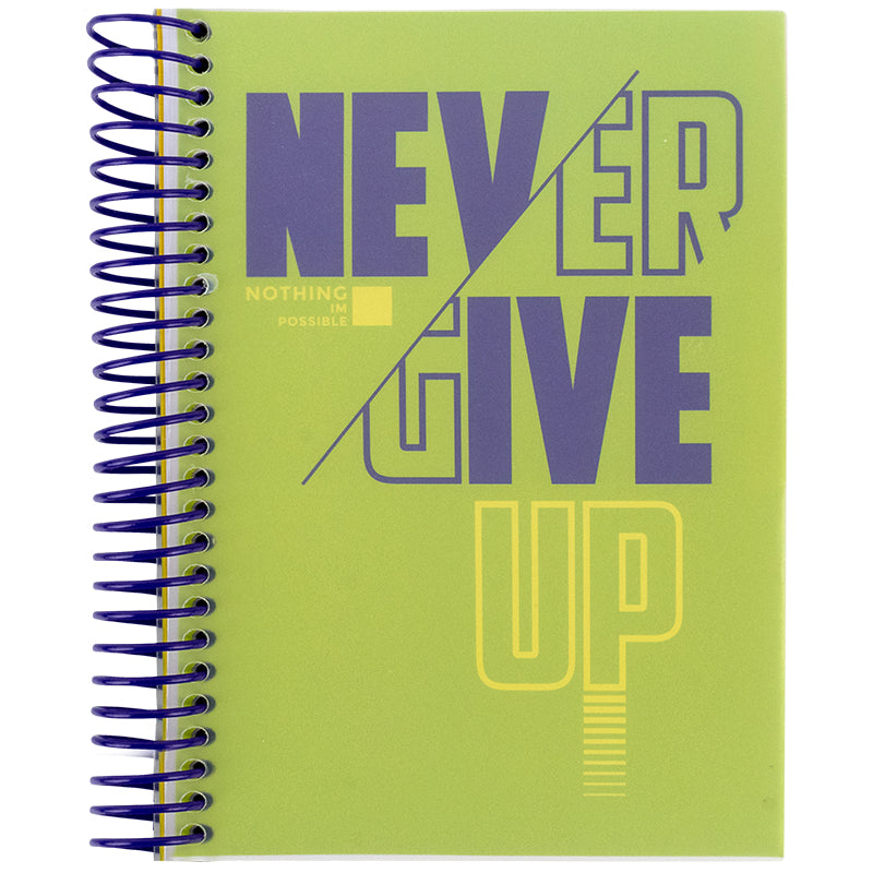 Notebook with dividers Axent 8405-11-A, А5, 120 sheets, squared, light green