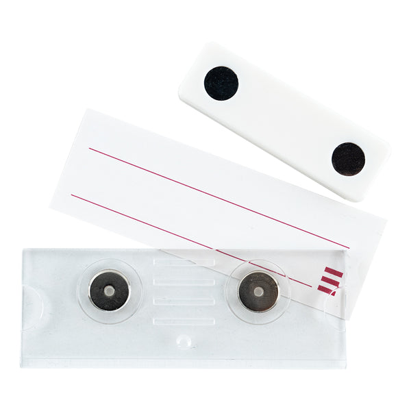 Acrylic magnetic badge Axent 4510-A, 75х25 mm