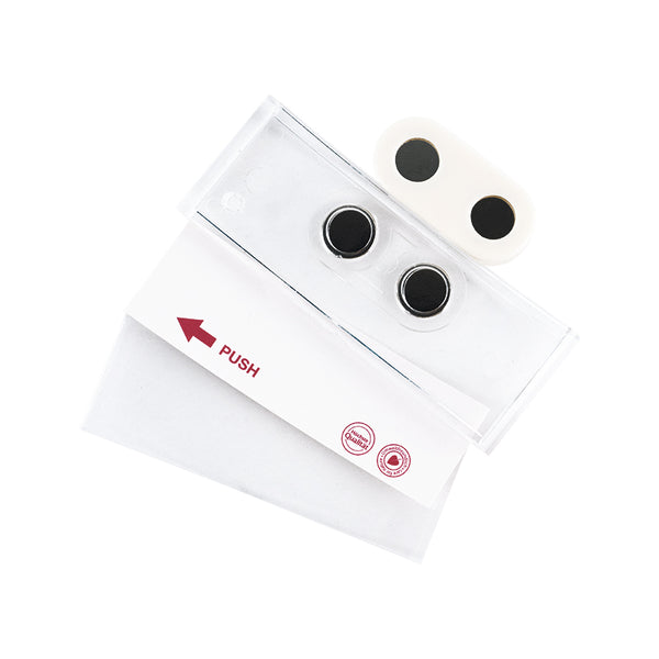 Acrylic magnetic badge Axent 4511-A, 71х26 mm