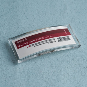 Acrylic magnetic badge Axent 4512-A, 76х34 mm