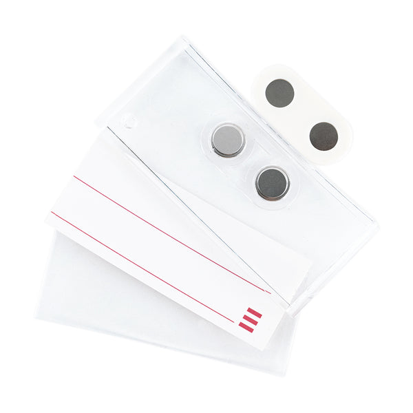 Acrylic magnetic badge Axent 4512-A, 76х34 mm