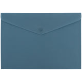 Folder with button Axent Morandi blue 1412-12-A, А4