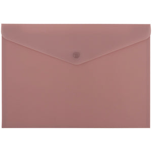 Folder with button Axent Morandi pink 1412-14-A, А4