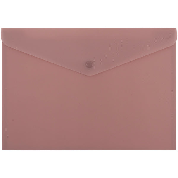 Folder with button Axent Morandi pink 1412-14-A, А4