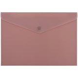 Folder with button Axent Morandi pink 1412-14-A, А4
