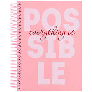 Spiral notebook Axent Possible 8464-1-A, А5, 120 sheets, squared, hard cover