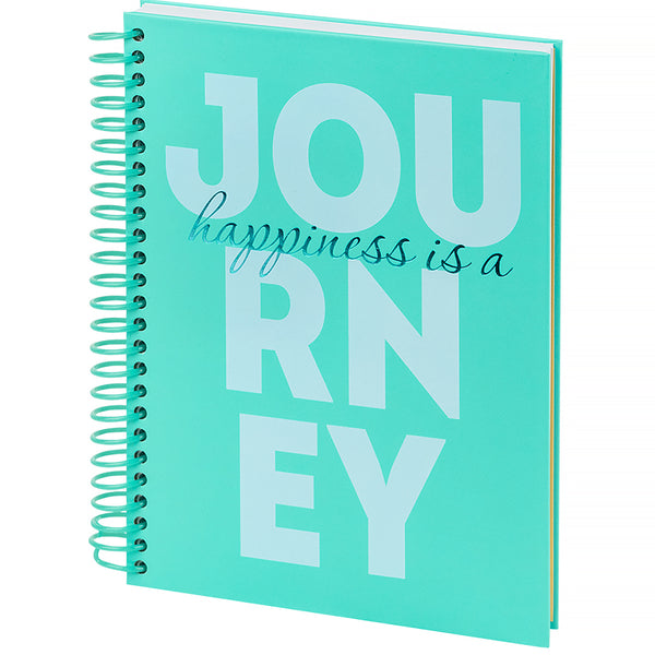 Spiral notebook Axent Journey 8464-3-A, А5, 120 sheets, squared, hard cover