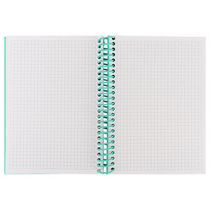 Spiral notebook Axent Journey 8464-3-A, А5, 120 sheets, squared, hard cover