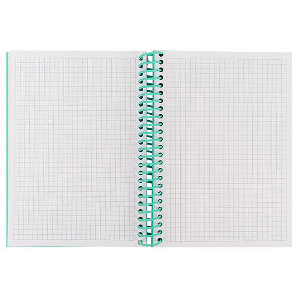 Spiral notebook Axent Journey 8464-3-A, А5, 120 sheets, squared, hard cover