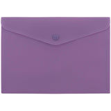 Folder with button Axent Morandi lilac 1522-32-A, А5