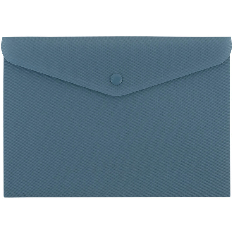 Folder with button Axent Morandi blue 1522-34-A, А5