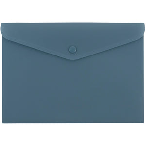 Folder with button Axent Morandi blue 1522-34-A, А5