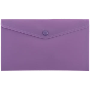 Folder with button Axent Morandi 1414-37-A, DL, lilac