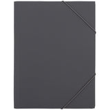 Folder with elastic bands Axent Morandi grey 1504-17-A, А4