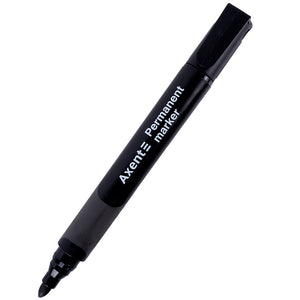 Marker Axent Permanent Comfort Grip 2542-01-A, 2 mm, round, black