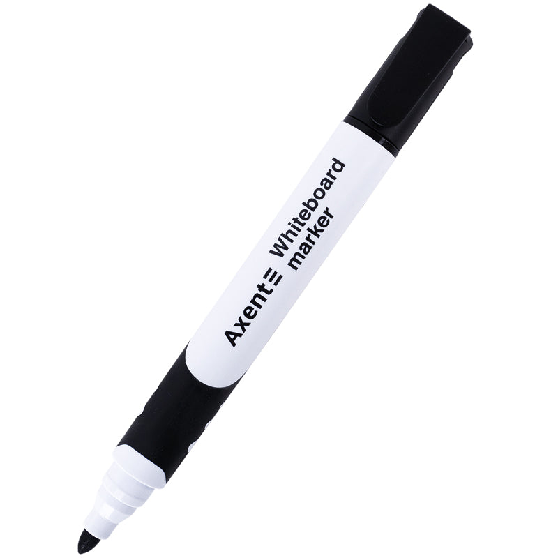Marker Axent Whiteboard Comfort Grip 2552-01-A, 2 mm, round, black