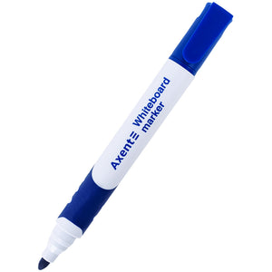 Marker Axent Whiteboard Comfort Grip 2552-02-A, 2 mm, round, blue