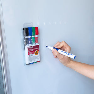 Marker Axent Whiteboard Comfort Grip 2552-40-A, 2 mm, okrągły, 4 kolory w zestawie
