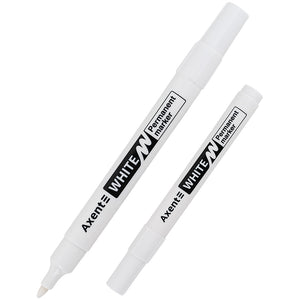 Marker Axent Permanent White 2545-A, 2 mm, round, white