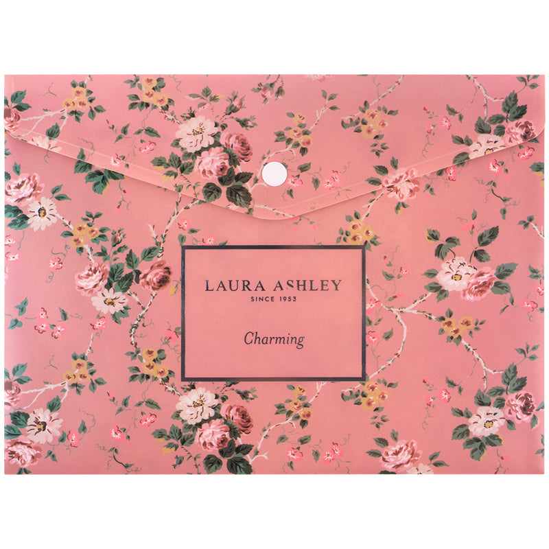 Folder with button Axent Laura Ashley, Charming 1496-30-A, А5+