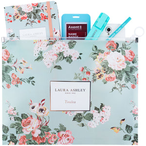 Teczka na suwak zip-lock Axent Laura Ashley, Timeless 1497-32-A, А4+